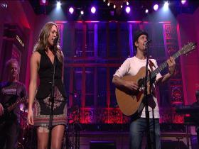 Jason Mraz Lucky (with Colbie Caillat) (Saturday Night Live 2009) (HD)